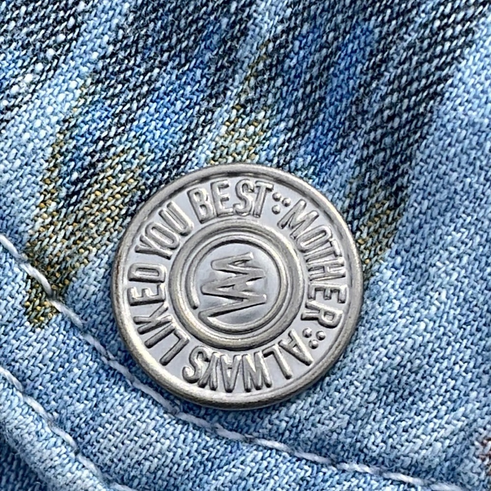 MOTHER Floral Jogger Style Blue and Pink - Picture 8 of 13